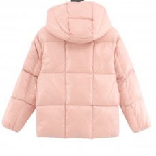 Moncler Light Pink Parana Short Down Jacket - Women