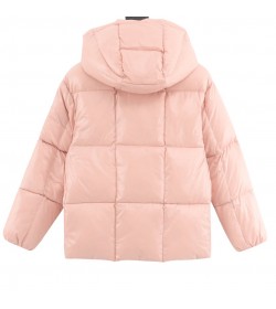 Moncler Light Pink Parana Short Down Jacket - Women