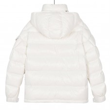 Moncler Maya Technical Down Jacket White