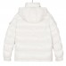 Moncler Maya Technical Down Jacket White