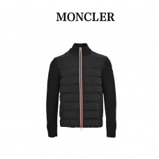 Moncler Padded Cotton Zip-Up Cardigan