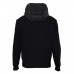 Moncler Padded Cotton Zip-up Hoodie Black