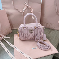 Miu Miu Arcadie Matelassé Nappa Leather Bag
