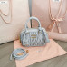 Miu Miu Arcadie Matelassé Nappa Leather Bag