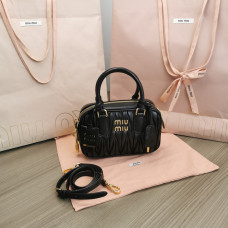 Miu Miu Arcadie Matelassé Nappa Leather Bag