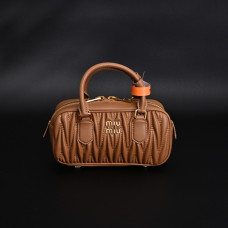 MIu Miu Arcadie matelassé nappa leather bag