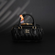 MIu Miu Arcadie matelassé nappa leather bag