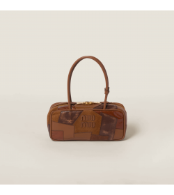 Miu Miu Beau Leather Patchwork Bag