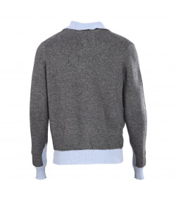 Miu Miu Cashmere And Wool Polo Sweater
