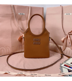 Miu Miu IVY Leather Handbag