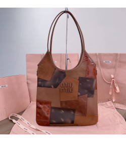 Miu Miu IVY Leather Patchwork Bag