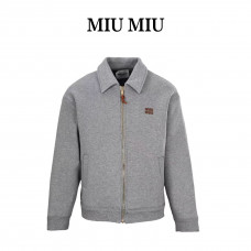 Miu Miu Jersey Blouson Jacket