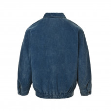Miu Miu logo-appliqué Corduroy Bomber Jacket