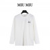 Miu Miu Long-sleeved T-shirt in cotton
