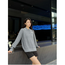 Miu Miu Wool And Cashmere Polo Sweater - Women