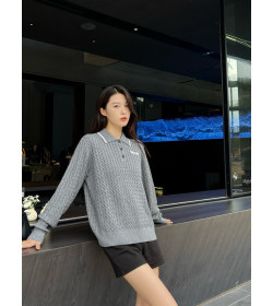 Miu Miu Wool And Cashmere Polo Sweater - Women