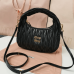 Miu Miu Wander Matelassé Nappa Leather Hobo Bag