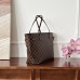 1V Damier Ebene Neverfull MM Tote Bag