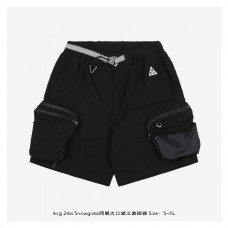 Nike - ACG Snowgrass Wide-Leg Cargo Shorts