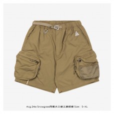 Nike - ACG Snowgrass Wide-Leg Cargo Shorts