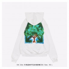 Off-White Arrows Tree Print Hoodie