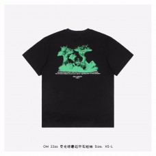 Off-White Fluorescent Green T-shirt