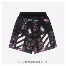 Off-White Print Shorts -17SS