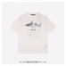 Plam Angle Shark Print T-shirt