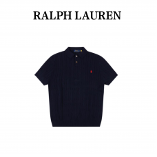 Ralph Lauren Cable Short Sleeve Polo Sweater