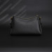 PRD Aimée Medium Black Leather Bag 