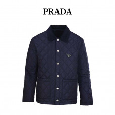 PRD Blue Quilted Re-nylon Jacket