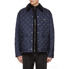 PRD Blue Quilted Re-nylon Jacket