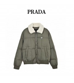 PRD Cropped Technical Cotton Down Jacket
