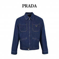 PRD Logo-appliqué Denim Jacket
