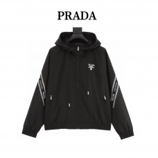 PRD Logo-Embroidered Hooded Jacket