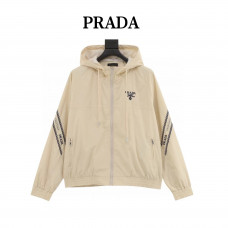 PRD Logo-Embroidered Hooded Jacket