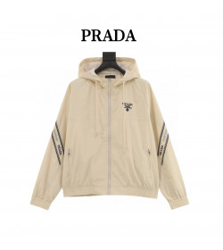 PRD Logo-Embroidered Hooded Jacket