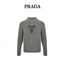 PRD Men's Wool-Cashmere Logo Sweater