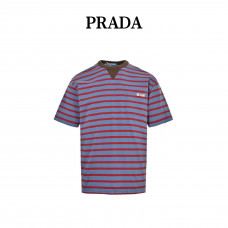 PRD Oversized Striped Jersey T-Shirt