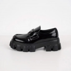 PRD Women's Brushed Leather Monolith Loafers
