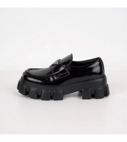 PRD Women's Brushed Leather Monolith Loafers
