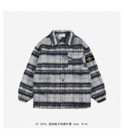 Stone Island Check Overshirt Jacket