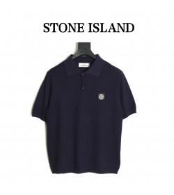 Stone Island fine-knit Polo Shirt