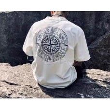 Stone Island Luminous Logo On The Back T-shirt