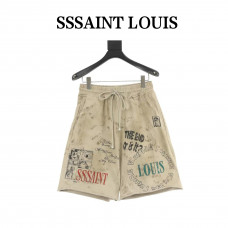 Sssaint Louis Print Shorts