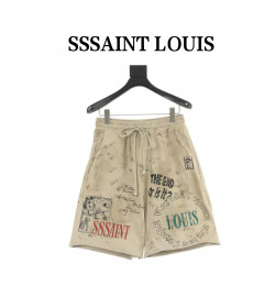 Sssaint Louis Print Shorts