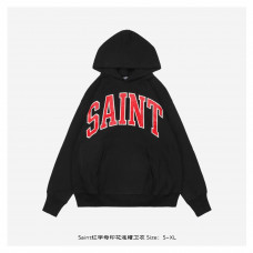 Saint Michael Arch Saint Hoodie Black
