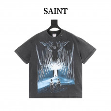 SAINT MXXXXXX Attack On Titan graphic-print T-shirt