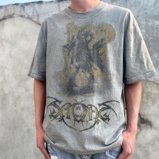 Saint Michael Bieber Washed Print T-Shirt