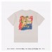 Saint Michael Denim Tears Print T-shirt